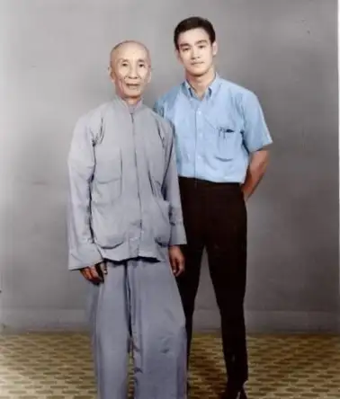 Yip Man et Bruce Lee